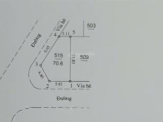 Lô góc 3 mặt tiền, khu di trạch, gần ngã tư đường vành đai 3.5 và đường trịnh văn bô kéo dài