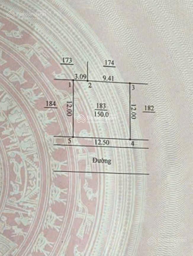 Lô đất siêu đẹp, dt 150m2, mt 12,5m, gần đường 24m, vị trí khu đất 6,9ha, gần hud vân canh