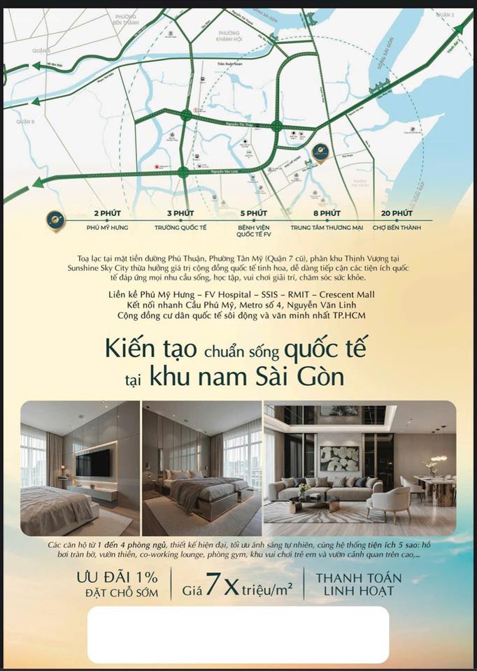 Nhận booking tòa mới v7 v8 v9 chỉ từ 7x triệu/m2, từ 5,x tỷ căn 2pn