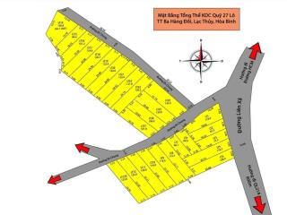 Chỉ từ 600tr sở hữu ngay đất ođt trung tâm tt ba đồi lạc thuỷ. sổ đỏ sẵn. công chứng trong ngày