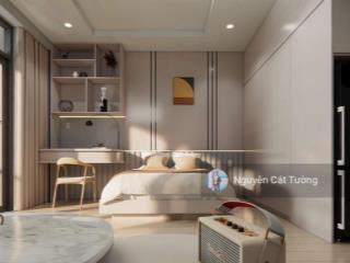 Cho thuê căn hộ, penhouse sân vườn, 55m2, ngay cầu thị nghè, quận 1, tòa nhà thang máy, hầm xe