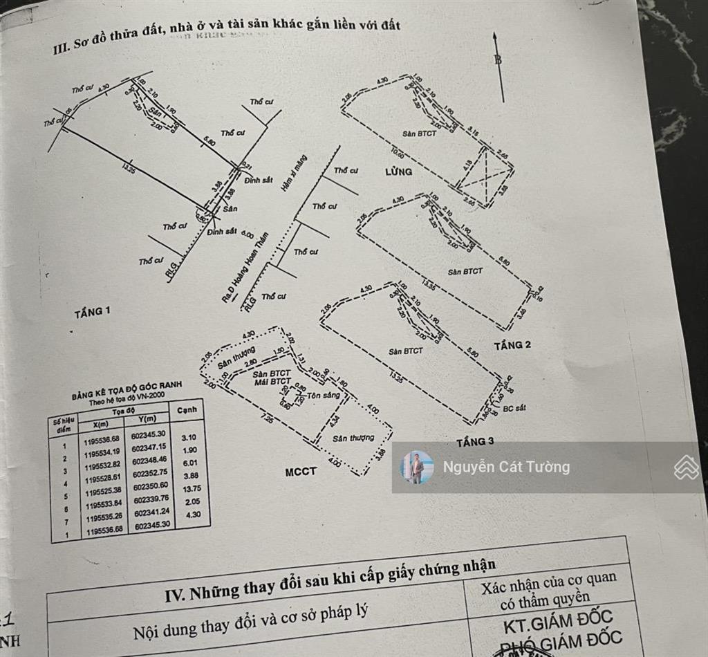 Bán nhà hoàng hoa thám, 5 tầng, hxh, nhà mới ở ngay, chdv dòng tiền 50tr/tháng