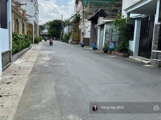 Bán đất mt đường hà huy giáp. sát svd tp. dĩ an. dt 112m2 (4.2x 27m). đường 8m. giá 4.65 tỷ tl