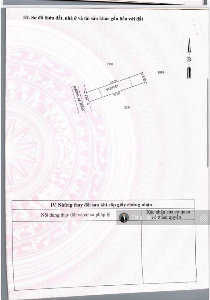 Nền đất gần chợ bình thung cách tuyến metro chỉ 10p. dt 123.4m2 (4.5x 27m)đường 6m giá 3.75 tỷ tl