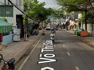 Hiếm 92,8m2 giá 6,5 tỷ nhà 2 mặt tiền võ thị sáu, p. nam nha trang, khánh hoà