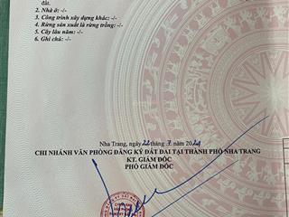 Cực hiếm lô kề góc 118.4m2 hướng đông nam, có sổ riêng giá 10,06 tỷ kdt an bình tân, nha trang