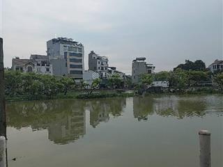 Bán đất viu mặt hồ đầm tranh, 65m2, mt 4,2m, đường ôtô tránh vỉa hè, giá chào 9,95 tỷ tl