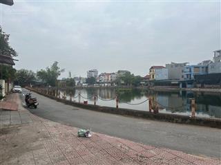 Bán đất mặt hồ đầm tranh 130m² , mt 7,1m vỉa hè ôtô tránh giá chào 17 tỷ tl .