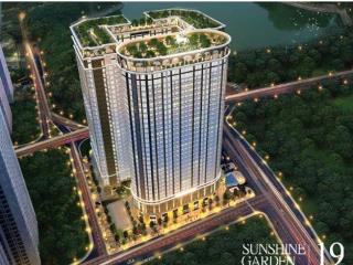 Cho thuê cc sunshine garden, 15,5triệu, 150m2, 4pn, 3wc, chính chủ cạnh time city, phố minh khai