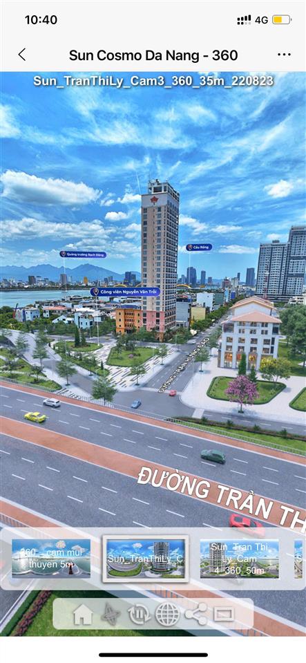 Căn hộ view sông hàn sun cosmo 2,8 tỷ view cầu rồng nhận nhà khai thác dòng tiền ngay tháng 6