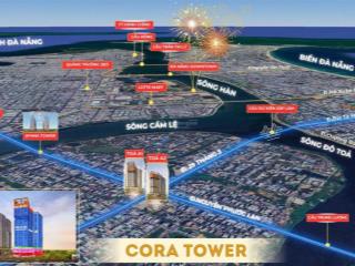Căn hộ trung tâm đà nẵng  sun cora tower  chỉ 2,9 tỷ  trả trước 800 triệu cho đến lúc nhận nhà