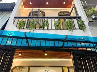 Nhà đẹp nơ trang long, p.12 bình thạnh  ngang 3m3 dài 9m8. hẻm xe hơi, chỉ 5.95 tỷ!