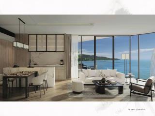 Căn hộ khách sạn condotel nobu mặt biển mỹ khê. 43m2, 64.5 m2, 90 m2, 118 m2, 132 m2