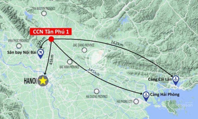 Chủ đầu tư cụm tân phú, 1, 2, 5000m2. chia nhiều lô to nhỏ theo theo nhu cầu trên tổng 131 héc ta