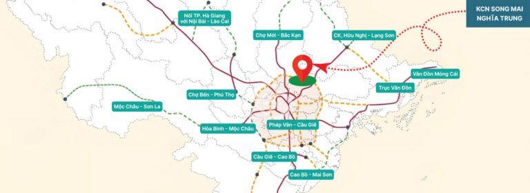 Chủ đầu tư khu cn song mai 5000m2. cắt nhỏ theo nhu cầu các lô to nhỏ trên tổng 197 ha