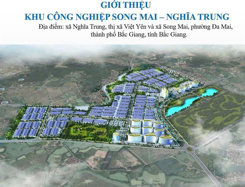 Chủ đầu tư khu cn song mai 5000m2. cắt nhỏ theo nhu cầu các lô to nhỏ trên tổng 197 ha