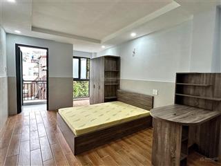 Khai trương căn studio 1 phòng ngủ ban công full nội thất ban công mới xây ngay đh bách khoa
