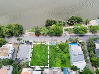 Đất biệt thự 435m2 giáp nhà hàng bên sông, mặt tiền đường view landmak81, bình thạnh, pháp lý chuẩn