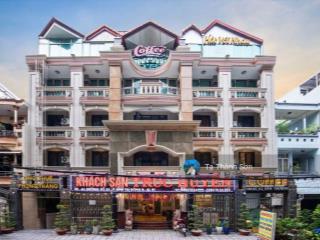 1100m2 sàn, khách sạn 50 phòng, doanh thu 400tr/tháng, 63tỷ, ngay aeon mall bình tân