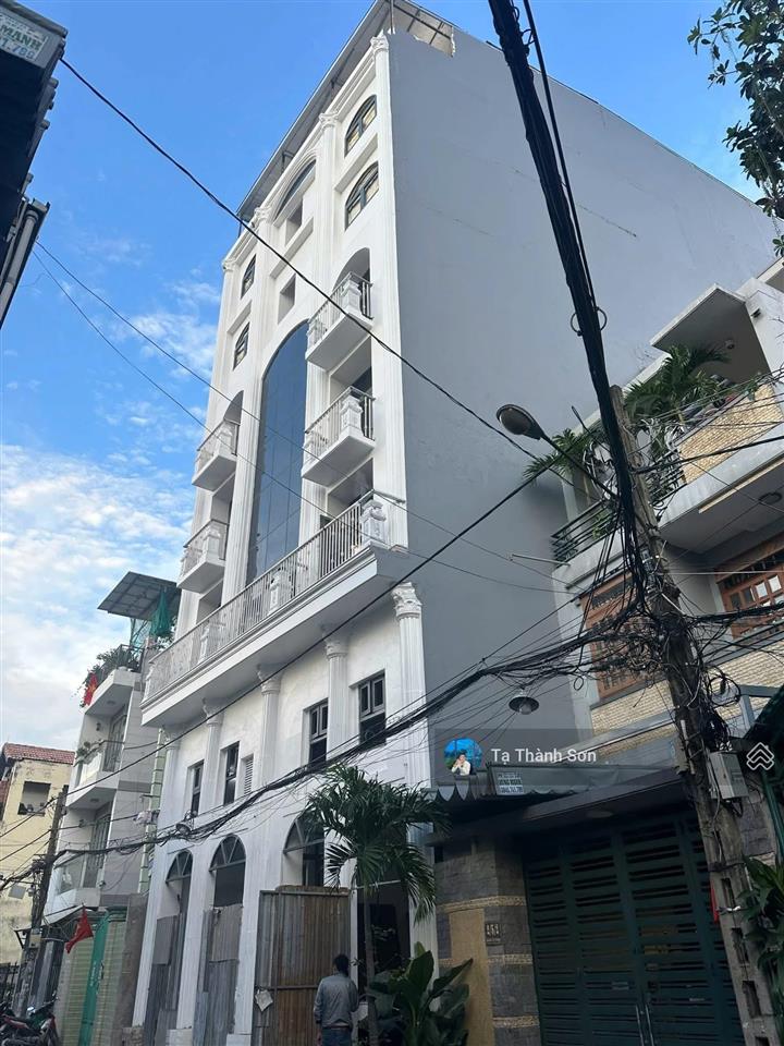 Thu nhập 5tỷ/năm toà nhà 9 tầng cạnh sân bay khu vip tân bình hcm, hơn 1500m2 sử dụng, gà đẻ trứng