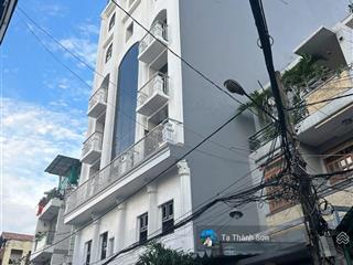 Thu nhập 5tỷ/năm toà nhà 9 tầng cạnh sân bay khu vip tân bình hcm, hơn 1500m2 sử dụng, gà đẻ trứng