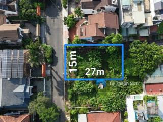 Đất 400m2, ngay trường học, cạnh sông giáp gigamall, khu biệt thự 18 căn, hiếm có xây dựng cao tầng