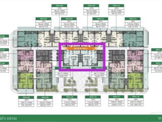 Sẵn ch 3pn (to) 106m2 view trực diện công viên xanh mát, thiết kế hợp lý, sở hữu lâu dài, 63 tr/m2