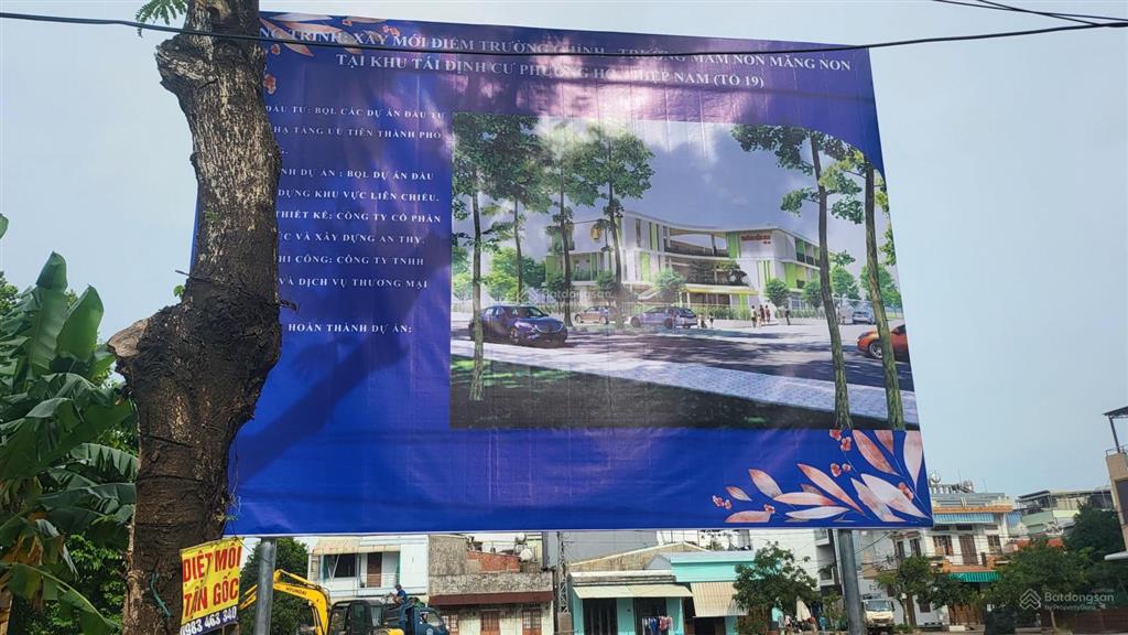 Bán đất lê tự nhất thống, đối diện trường mầm non 4,5 tỷ, 100m2, liên chiểu, đà nẵng hàng hot