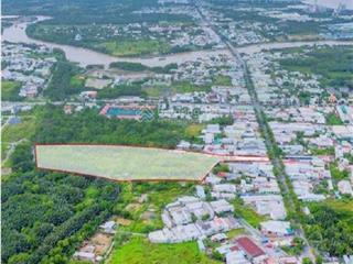 Bán gấp 14.100m2 (1,41ha) mặt tiền nguyễn văn tạo, 185 tỷ, hiệp phước, nhà bè