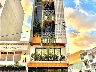 Nhà mặt tiềnphạm huy thông phường 6ngay bờ kèngang 4mx16m 5 lầu (có thang máy) =37 triệu