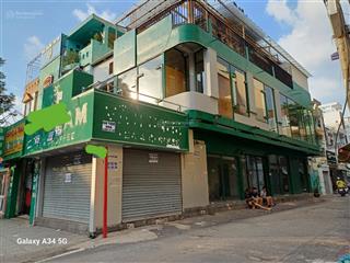 Nhà mặt tiền căn gócnguyễn oanh phường 17ngay ngã 4 phan văn trị 5,5x20m 2 lầu suốt 50 triệu