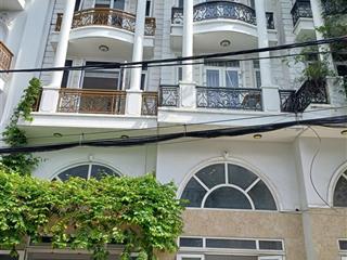 Nhà mới 2 mặt tiền hẻm thông 10m, dương quảng hàm p5, 4x16m, 4 lầu, 5pn 5wc, 10,5 tỷ