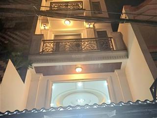 Nhà mới xây, có nội thất, hẻm xe hơi, quang trung p12, diện tích 4x16m 4 lầu 5pn 5wc=20 triệu