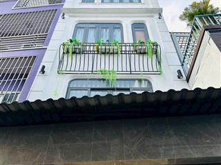 Nhà full nội thất, hẻm thông 5m  trần bá giao p5  4x14m 4 lầu 3pn 4wc=21 triệu