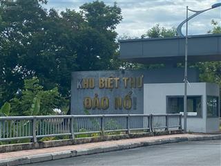 Cần bán lô đất biệt thự nằm trong khu biệt thự đảo nổi 3mt view sông 435m giá cam kết rẻ nhất