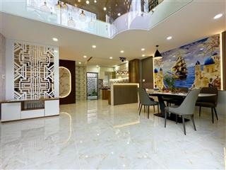 Mê vườn rau 20m2, nhà 4 tầng 4pn hẻm oto, vườn sau + s thượng sáng thoáng, full nội thất, shr