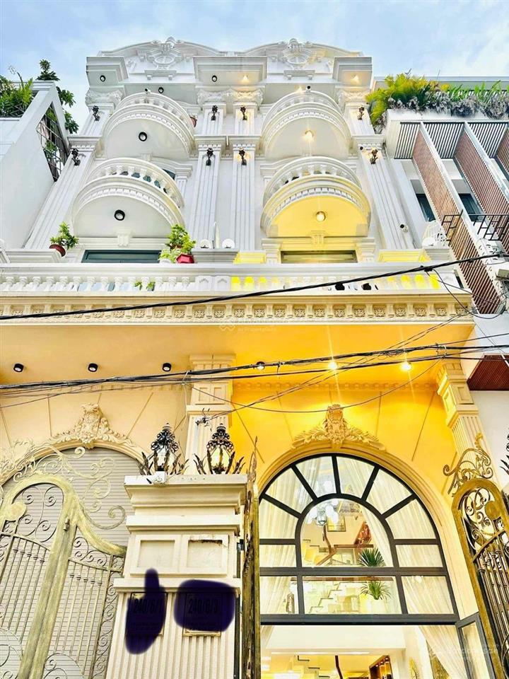 Siêu phẩm em chân dài hẻm xe hơi nguyễn văn khối p11 gần làng hoa 68m đúc 4 tầng full nội thất