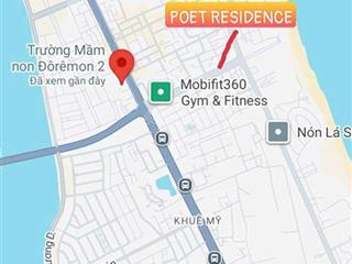 Bán quỹ đất 1.500m² mặt tiền đường ngũ hành sơn, 100% đất ở chuẩn pháp lý làm dự án căn hộ