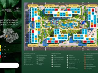 Bán căn 2pn 2wc lumiere boulevard nhận nhà ở ngay