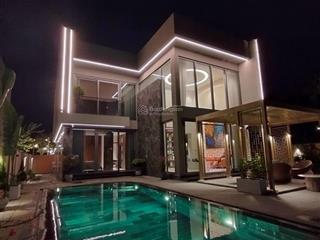 Giá chỉ 1x tỷ sở hữu ngay  biệt thự 427m2 view sông cổ cò cạnh 2 sân golf lớn  sổ đỏ lâu dài