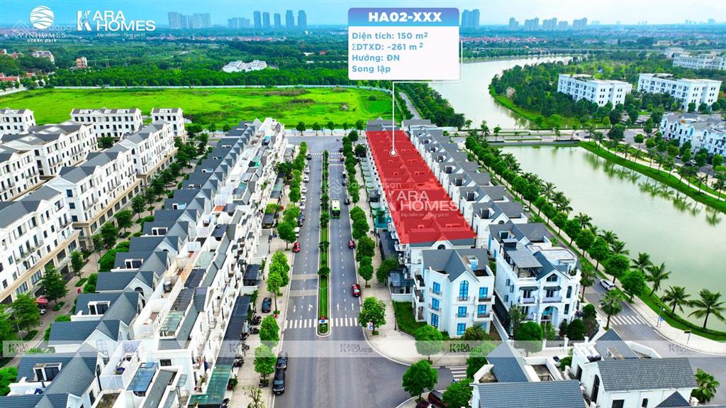 Bán gấp biệt thự song lập san hô 26,x tỷ vinhomes ocean park 1 gia lâm hà nội
