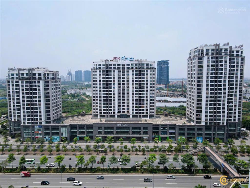 Cho thuê căn hộ tòa udic westlake 84,3m2  2pn  2vs đối diện lotte tây hồ
