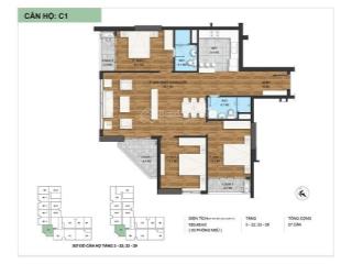 Bán gấp căn hộ 120m2 3pn2vs tại the park home, giá thỏa thuận