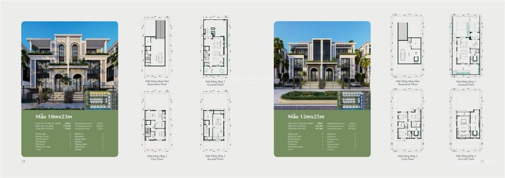 Suất ngoại giao khu p ciputra mặt vườn hoa 120m2  40 tỷ