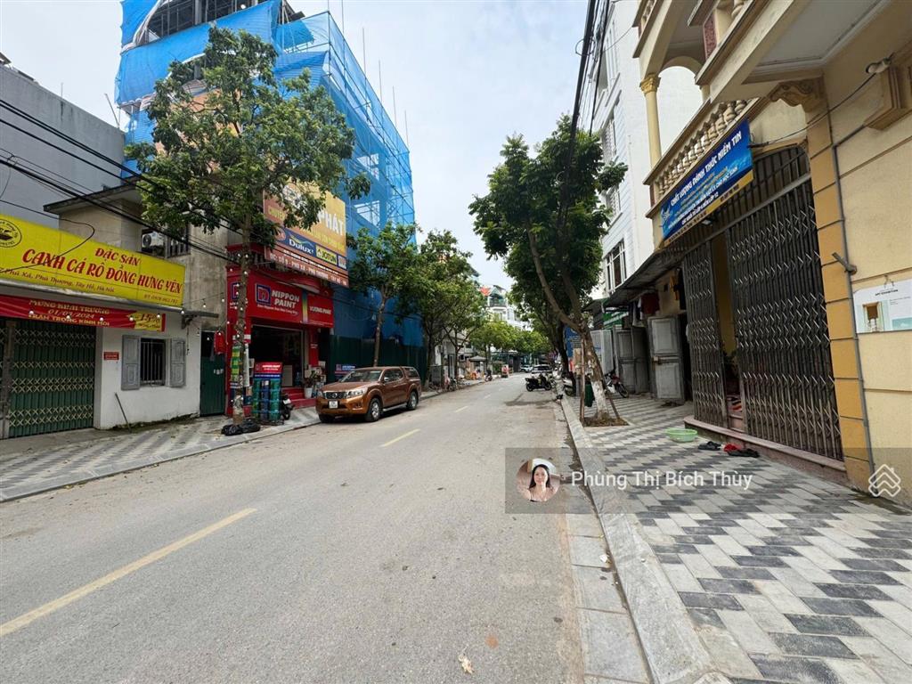 Bán nhà đất xây biệt thự, căn hộ dòng tiền, gần mặt phố phú xá, phú thượng, 180m2, mt 10, 23,9 tỷ