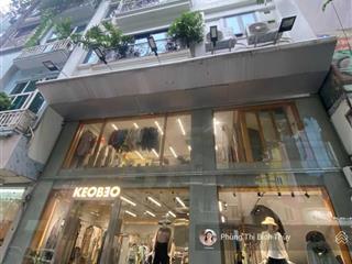 Bán tòa mới đẹp đẳng cấp shophouse mp tôn thất thuyết dịch vọng hậu 103m2 6 tầng mt 5m 57 tỷ