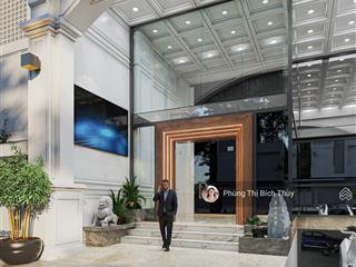 Bán gấp trong tháng tòa 8 tầng 1 hầm có penhoues bể bơi mp nguyễn văn huyên cg 300m2 152 tỷ