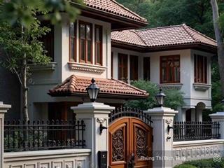 Bán biệt thự căn góc  vị trí đỉnh cạnh tòa nhà dầu khí vn  kđt yên hòa  272m2  99.9 tỷ