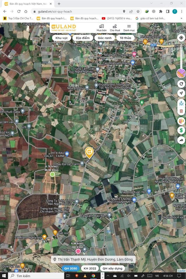 Đất mặt tiền, phù hợp với nhu cầu định cư hoặc kinh doanh