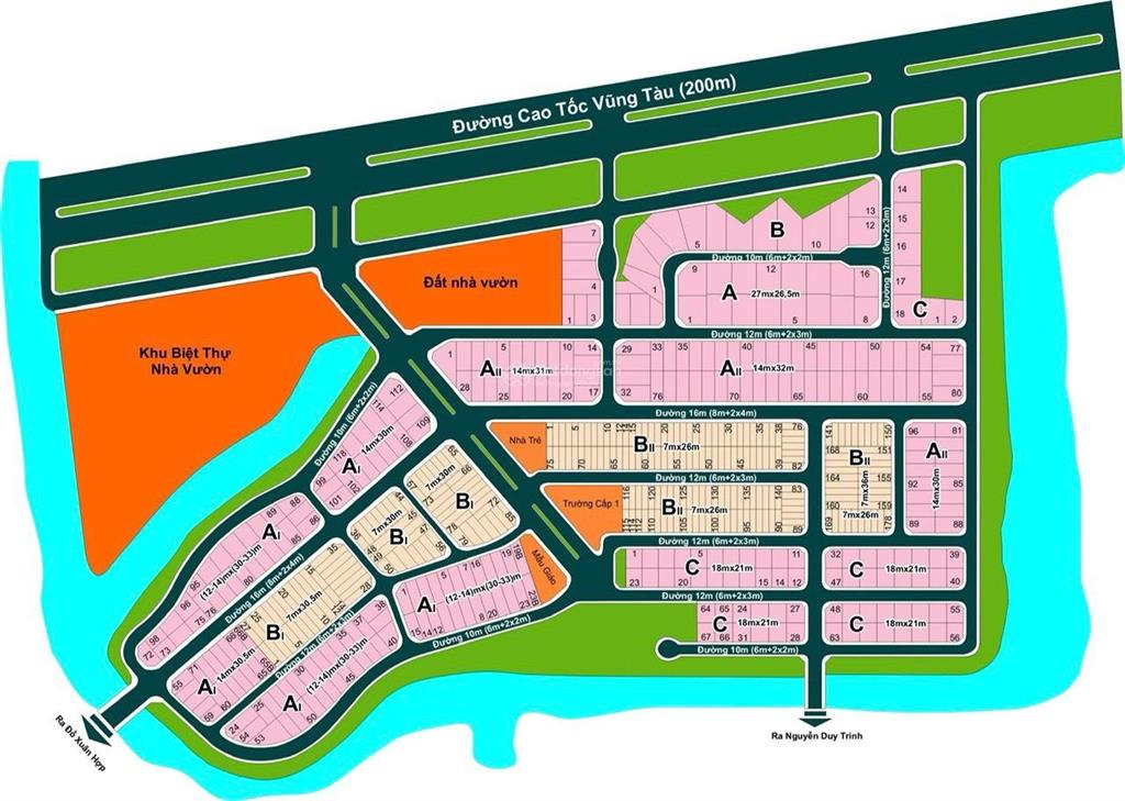 Bán nhanh lô đất đẹp giá đầu tư ngang 7x26m kdc bách khoa phú hữu, quận 9, tp hcm